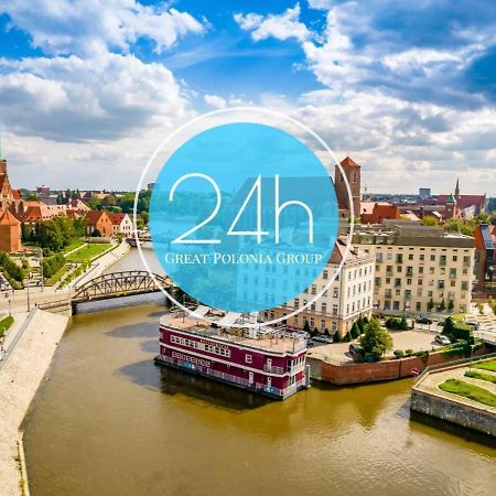 Great Polonia River Boat Apartments Wrocław Kültér fotó