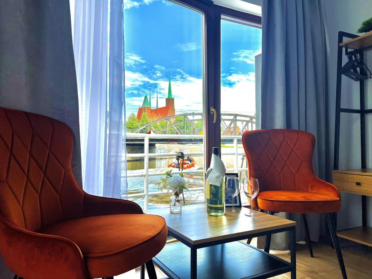 Great Polonia River Boat Apartments Wrocław Kültér fotó