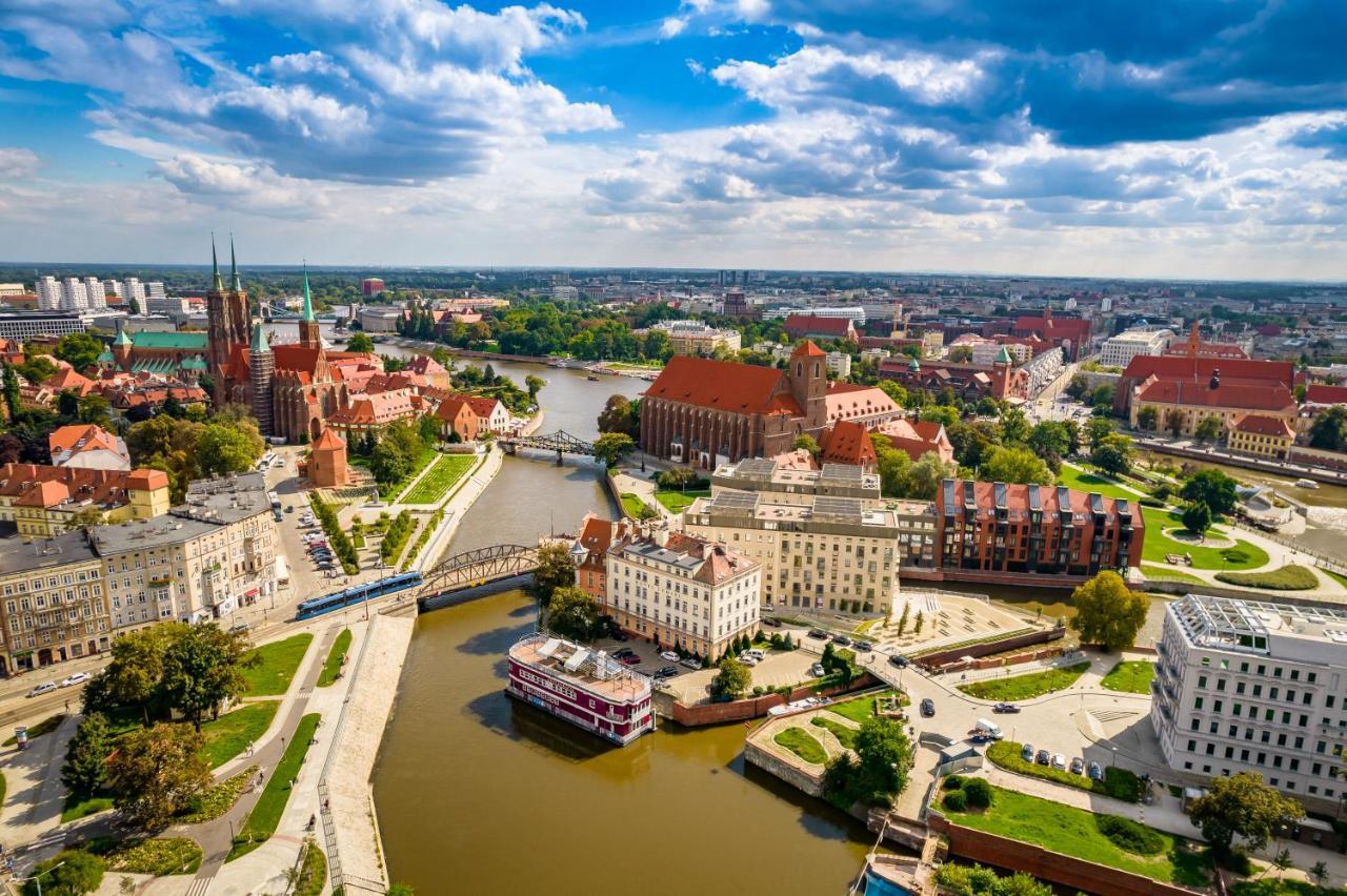 Great Polonia River Boat Apartments Wrocław Kültér fotó