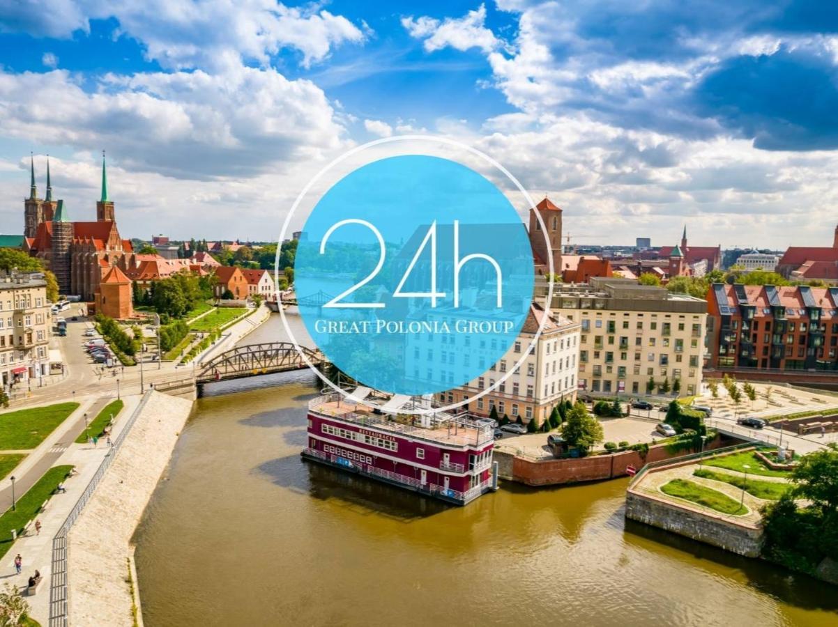 Great Polonia River Boat Apartments Wrocław Kültér fotó