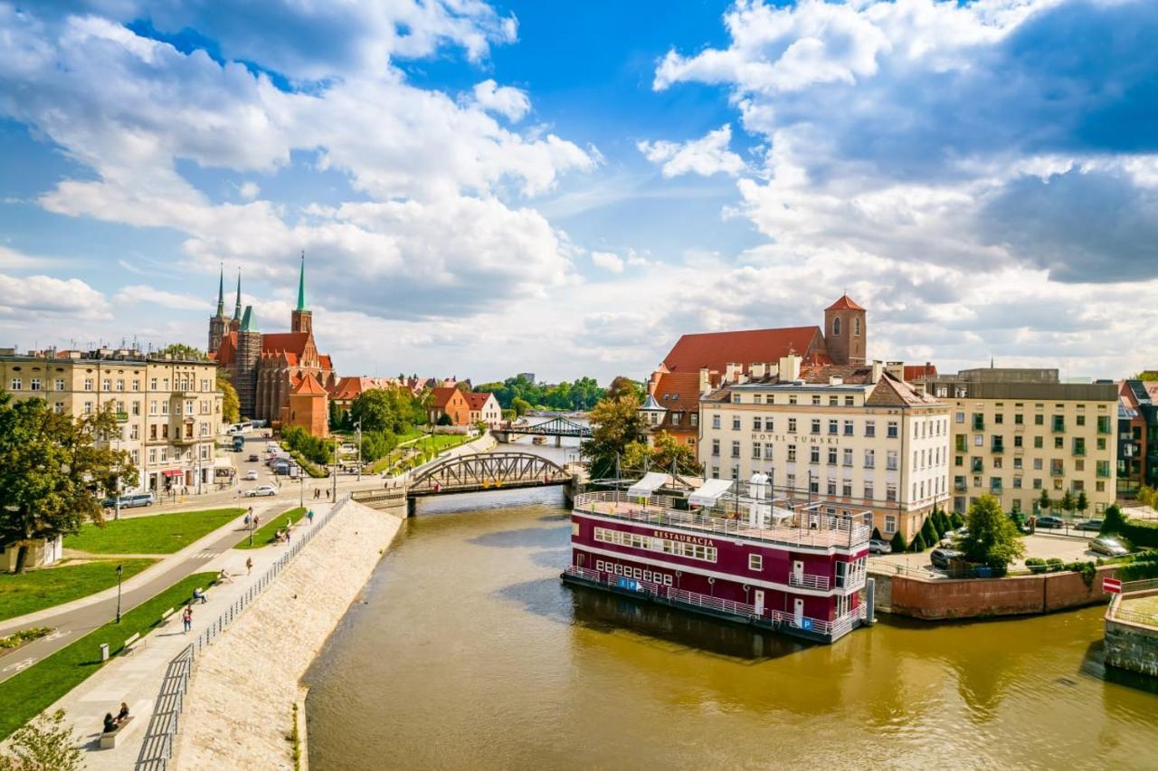 Great Polonia River Boat Apartments Wrocław Kültér fotó