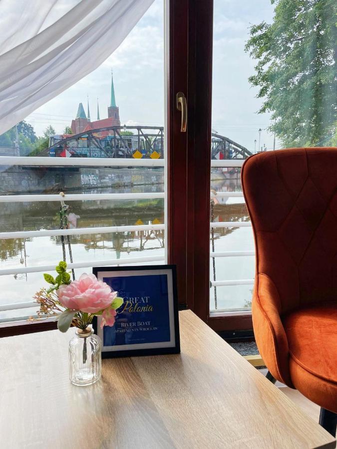 Great Polonia River Boat Apartments Wrocław Kültér fotó
