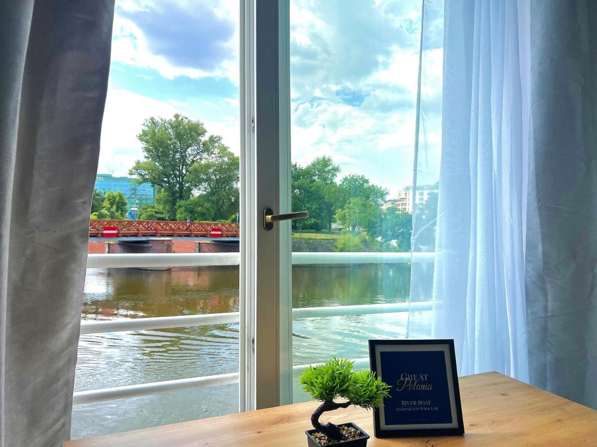 Great Polonia River Boat Apartments Wrocław Kültér fotó