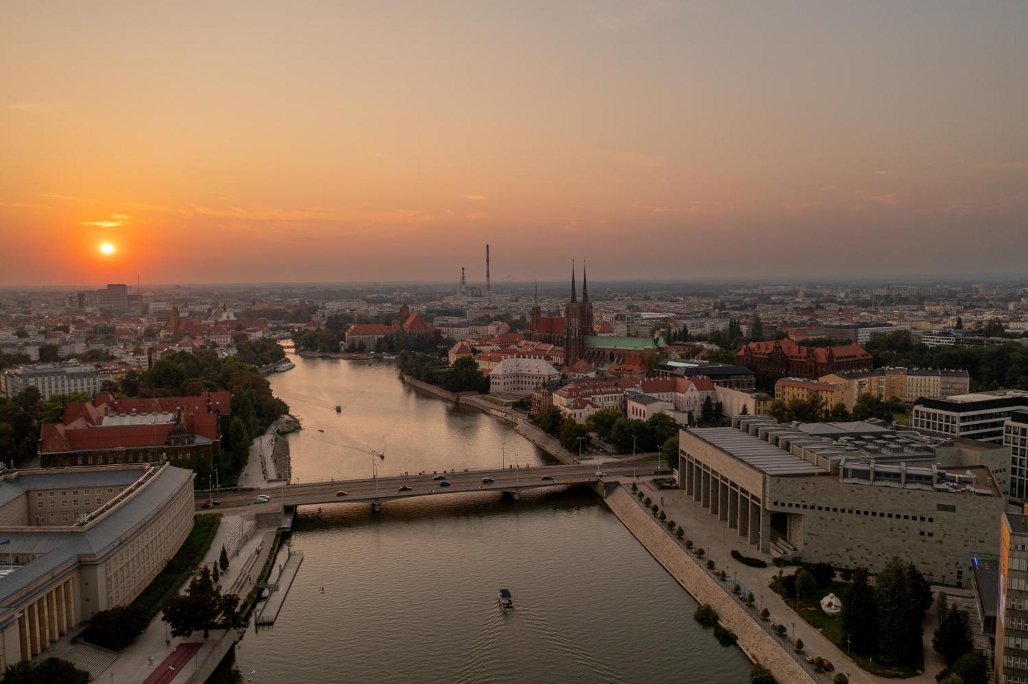 Great Polonia River Boat Apartments Wrocław Kültér fotó
